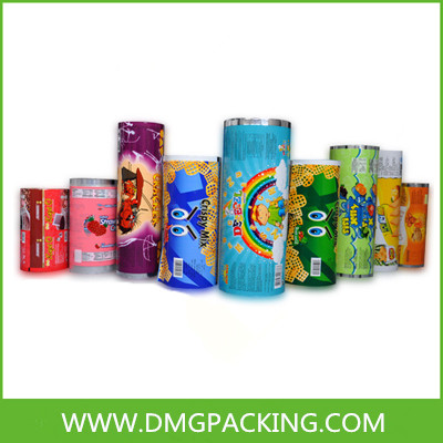 Snack food packing laminating film