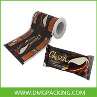 Printed food packaging film