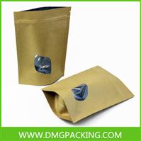 Kraft paper bags of dried fruit